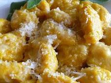 Gnocchi zucca mantecati l'asiago