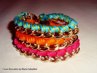 Finalmente li ho anch'io: Chain Bracelets!