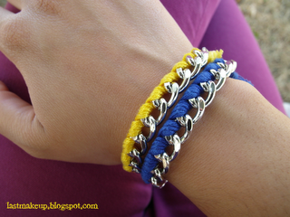 Finalmente li ho anch'io: Chain Bracelets!