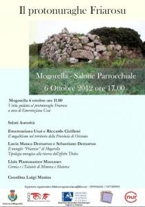 “Il protonuraghe Friarosu” di Mogorella