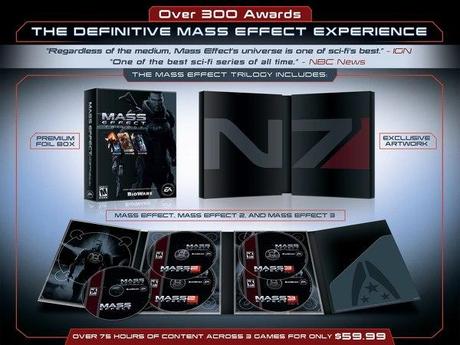 Annunciata Mass Effect Trilogy per pc, Xbox 360 e PS3