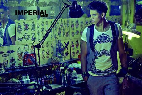 MODEL BRYANT - CAMPAGNA AUTUNNO INVERNO 2012 / 2013 IMPERIAL FASHION - INDEPENDENT MEN