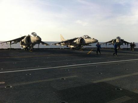 Nave Cavour/ Carrier Qualification. La componente aerea in addestramento