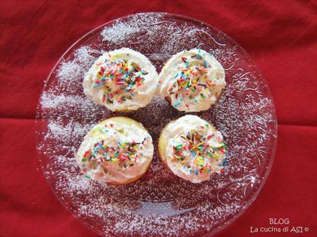 CUPCAKES  RICOTTA E CIOCCOLATO ricetta dolce per bambini