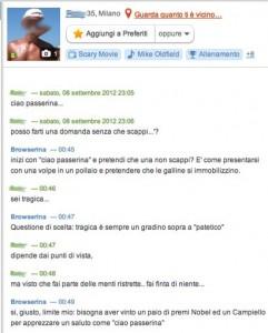 Browserina, ovvero come approcciare una ragazza in chat