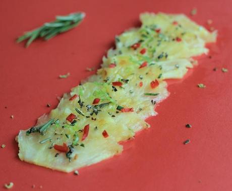 Carpaccio di Ananas