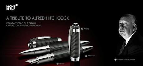 Con grande eleganza Montblanc celebra Hitchcock