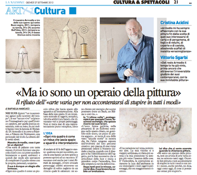 Sulla Nazione di oggi...