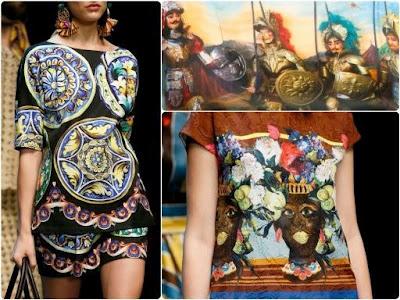 Il meraviglioso folk glam di Dolce & Gabbana