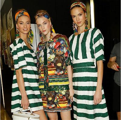 Dolce & Gabbana p/e 2013 Backstage ... The Sicilian Folk