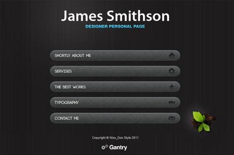 Portfolio Joomla Template