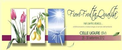 Fiori Frutta Qualità_ Celle Ligure 29 e 30 settembre 2012
