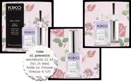 Kiko // 3 in 1 white