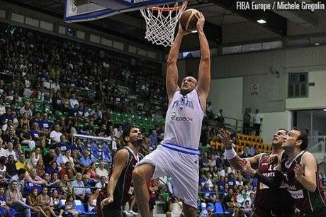 Marco Cusin alle Qualificazioni di Eurobasket 2013