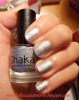 Shaka: smalto Hologram Silver