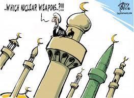 cartoon La soap opera del nucleare iraniano
