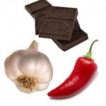 peperoncino cioccolato e aglio 150x150 Gli effetti benefici di aglio cioccolato e peperoncino