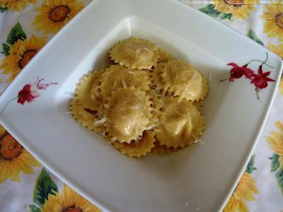 TORTELLI DI FARRO CON ZUCCA E PATATE