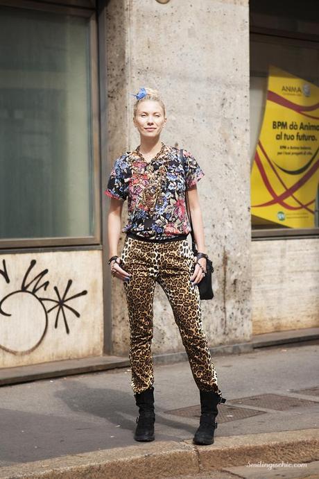 Flower ad Patterns -MFW-Streetstyle #2
