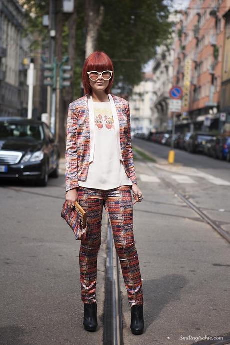 Flower ad Patterns -MFW-Streetstyle #2