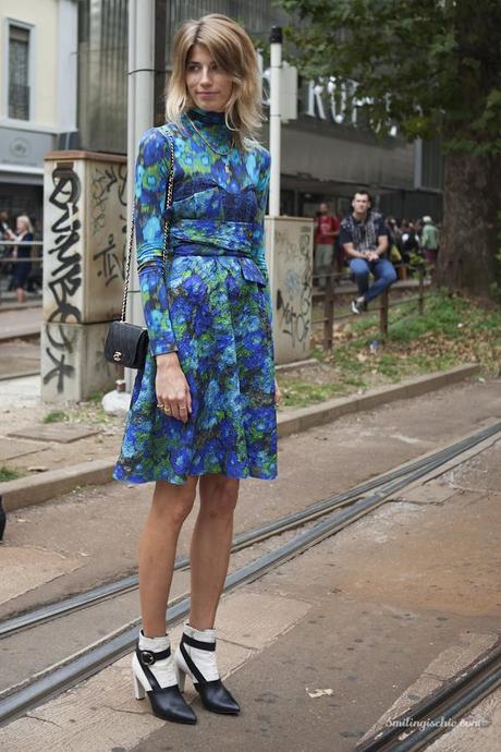 Flower ad Patterns -MFW-Streetstyle #2