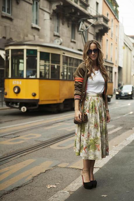 Flower ad Patterns -MFW-Streetstyle #2