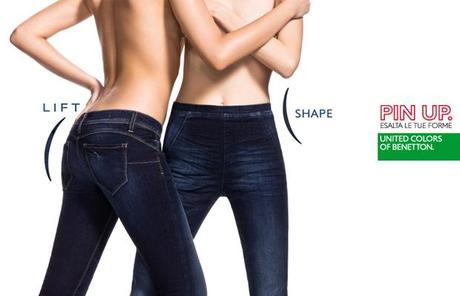 News United Colors of Benetton - IL jeans che fa per te… La novità? Denim pin up, per esaltare le tue forme!
