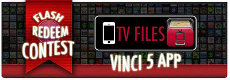 Flash Week-end Reedem Contest : Vinci 5 App Tv Files per iPhone e iPod Touch