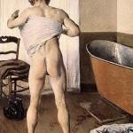 Gustave Caillebotte - Uomo in bagno che si asciuga (1884)