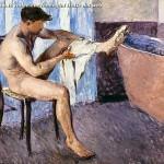 Gustave Caillebotte - Uomo in bagno