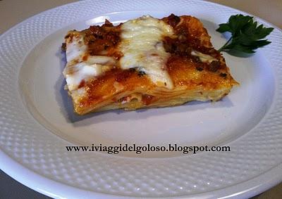 LASAGNE AL FORNO