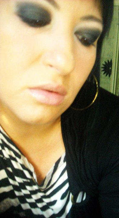 FOTD del 27/10/2010 : Vero in total black smokey eyes...