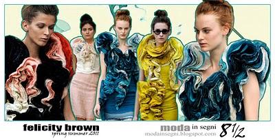 Le pagelle: FELICITY BROWN SPRING SUMMER 2011