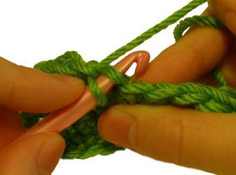 single crochet decrease Uncinetto: diminuzione a maglia bassa