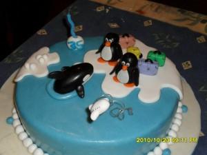 Torta Pinguini