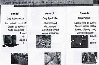 L'Amministrazione Comunale di Isolabona boccia i Centri di Aggregazione Giovanili...un vero peccato!!!