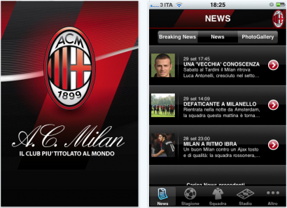 iMilan 2.0 disponibile su App Store