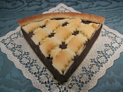 Crostatina alla crema di castagne e cioccolato di Mammazan