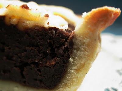 Crostatina alla crema di castagne e cioccolato di Mammazan