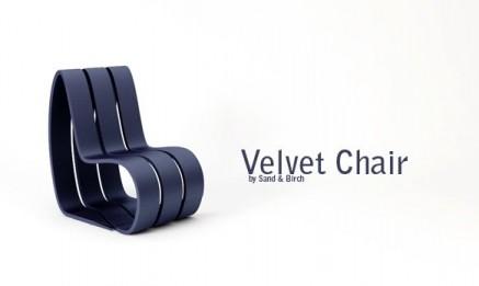 Velvet Chair by Sand & Birch