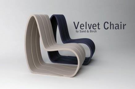 Velvet Chair by Sand & Birch