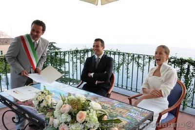 Positano: CARLA & RICCARDO sposi....