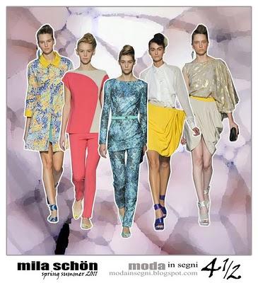 Le pagelle: MILA SCHON SPRING SUMMER 2011