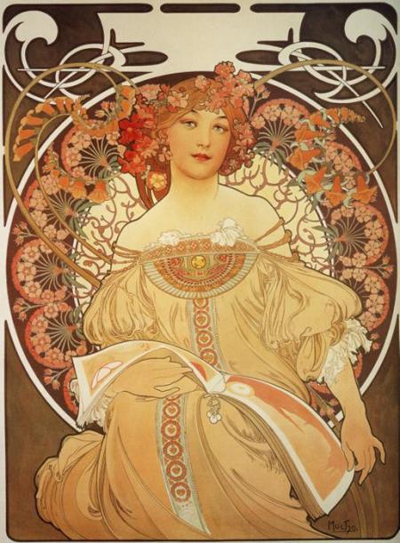 Le affiches di Alfons Mucha