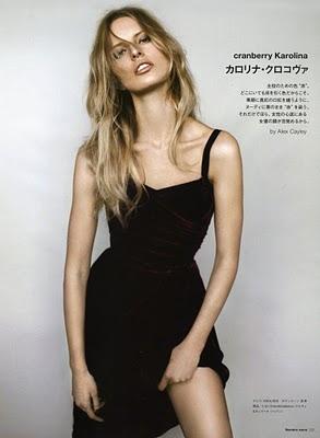 Karolina Kurkova in Dolce & Gabbana su Numéro Tokyo