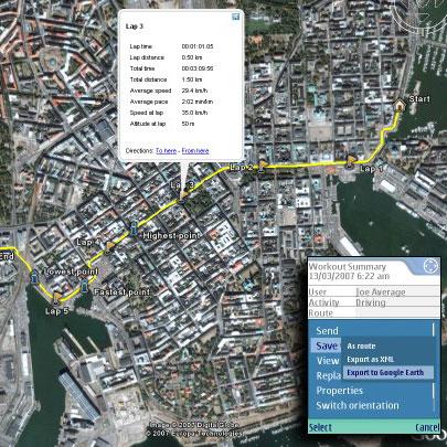 Sports Tracker per Symbian^3