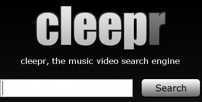 cleepr motore di ricerca per i video musicali