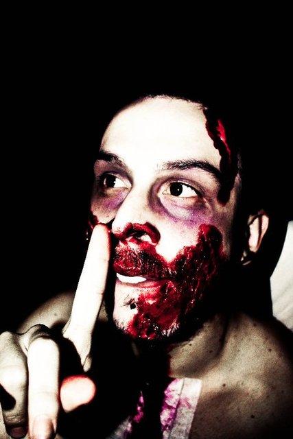 My Halloween: Romero's tribute Makeup.