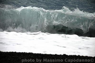 week-end di mareggiate a Positano