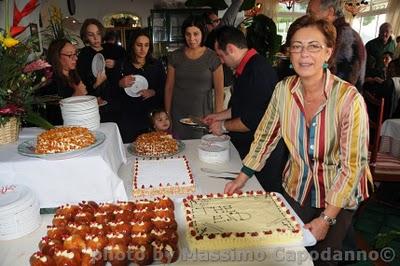 BUCA di  BACCO: il pranzo di chiusura  a fine stagione 2010